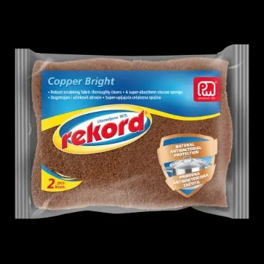SAN. Spužva antibakterijska Copper 2/1 Rekord