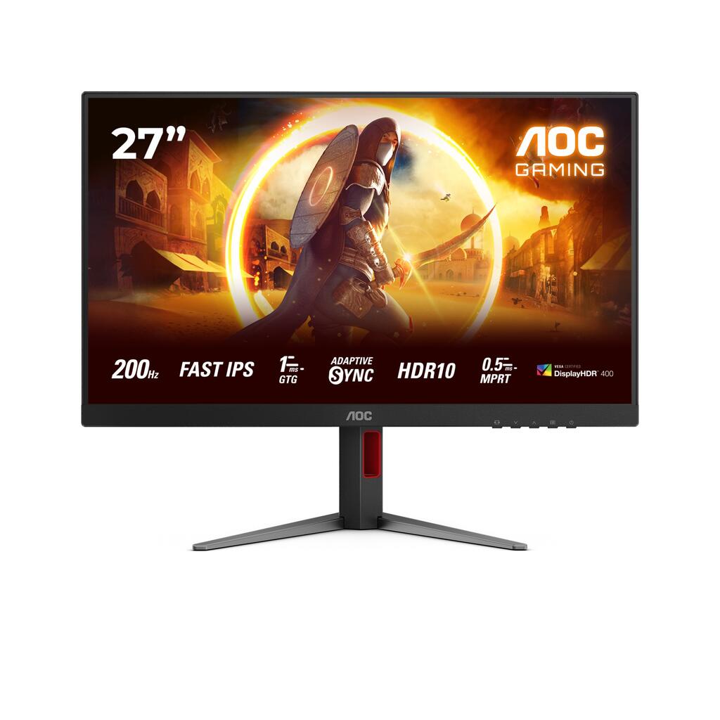 AOC 27G4HA 27", DP, 2xHDMI, HAS, 200Hz, zvuč.