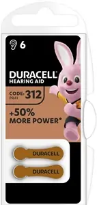Baterija DURACELL DA312 6/1