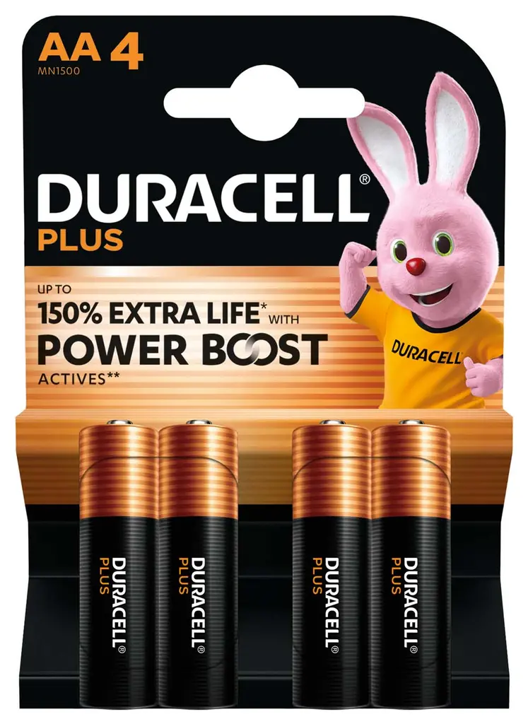 Baterija DURACELL Plus Power Boost AA + 150% extra life 4/1 Baterija DURACELL Plus Power Boost AA + 150% extra life 4/1