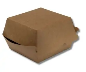KON. Kutija za hamburger kraft, 100/1, (661)