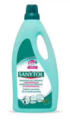 SAN. Sredstvo za čišćenje i dezinfekciju podova i površina 1000ml Sanytol SAN. Sredstvo za čišćenje i dezinfekciju podova i površina 1000ml Sanytol