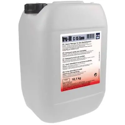 SAN. Sredstvo za čišćenje sanitarija TRU-LIT C-15 Sano 10,1 kg