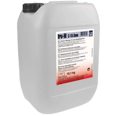 SAN. Sredstvo za čišćenje sanitarija TRU-LIT C-15 Sano 10,1 kg