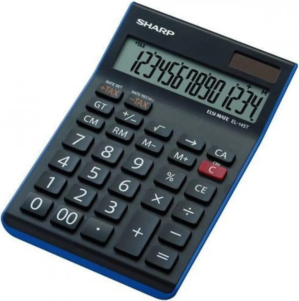 Kalkulator komercijalni 14 mjesta Sharp EL145TBL
