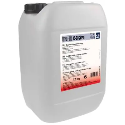 SAN. Sredstvo za odstranjivanje kamenca TRU-LIT C-3 Citro 12 kg