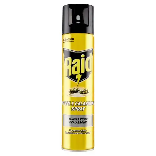 SAN. Sredstvo za uništavanje insekata u spreju 400ml Raid za ose i stršljenove