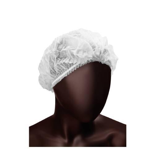 SAN. Zaštitne jednokratne kape bijele 100/1, klip