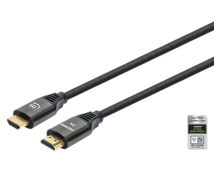 Manhattan kabel HDMI M/M, 8K@120Hz,Eth,48G,3m,crni
