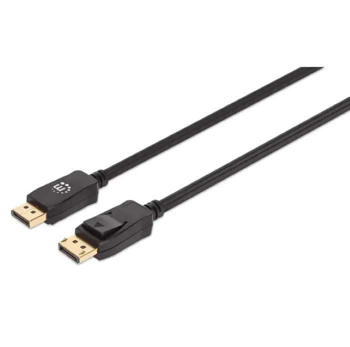 Manhattan kabel DP-DP M/M 1.4, 8K@60Hz, 2m, crni
