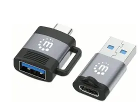 Adapter MANHATTAN set:USB-C/USB-A&USB-A/USB-C Adapter MANHATTAN set:USB-C/USB-A&USB-A/USB-C
