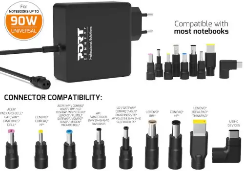Port univerzalni punjač 90W za prijenosnik