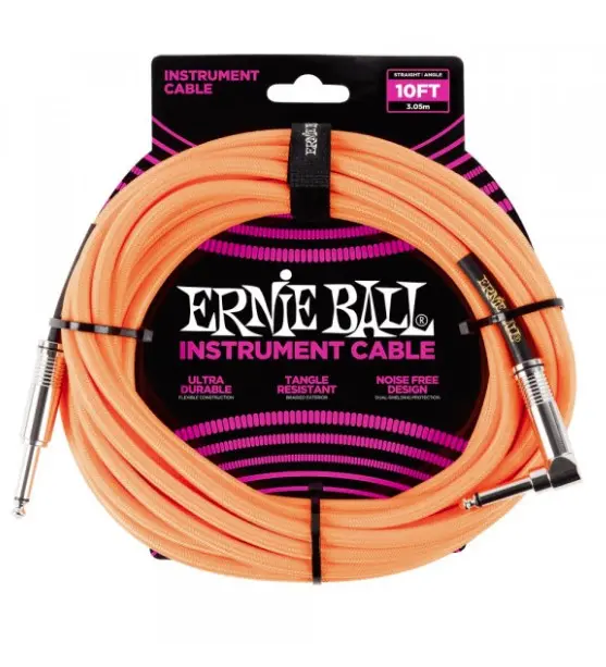 Kabel Instr. Ernie Ball 6079 Orange, 3M