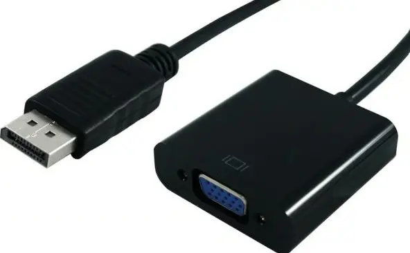 Adapter DisplayPort-M=>VGA-Ž ROLINE (kabel 15cm)