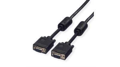 Kabel VGA DB15-M<=>DB15-Ž  1.8m - ROLINE