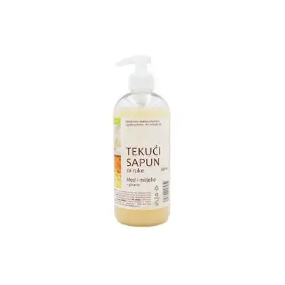 SAN. Sapun tekući 500ml s pumpicom Fresh line med i mlijeko