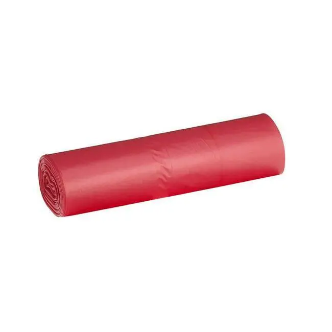 Vreća za smeće 120L 70x110cm 10/1 LDPE crvena extra čvrste