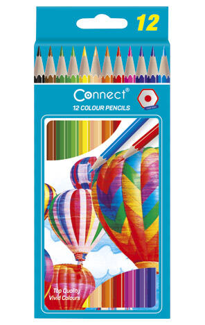 Boja drvena Connect kartonska kutija 12/1 šesterokutne