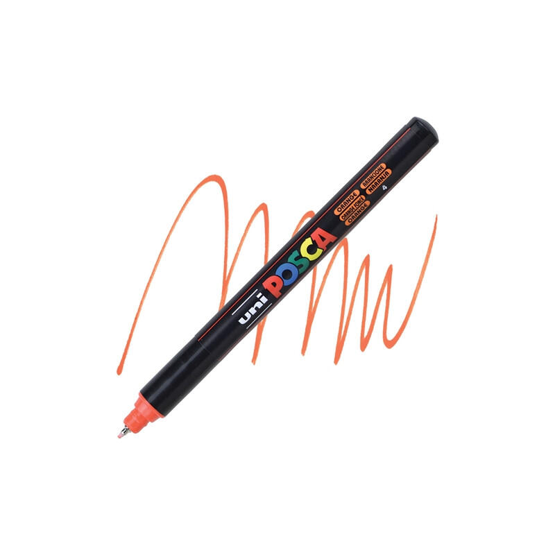 Marker permanentni Uni Posca PC-1MR 0,7mm narančasti