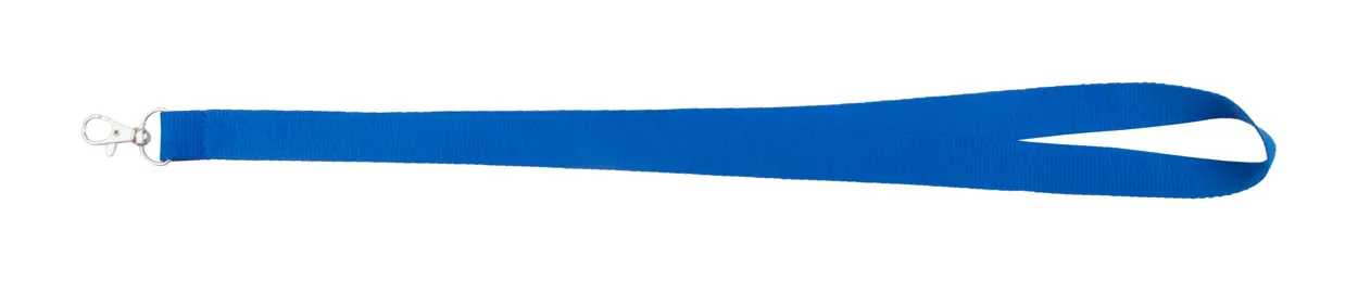 Vezica za akreditaciju s kukom širine 20mm plava Vezica za akreditaciju s kukom širine 20mm plava