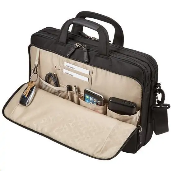 Torba CASE LOGIC za notebook 15.6" Notion Briefcase - Crna