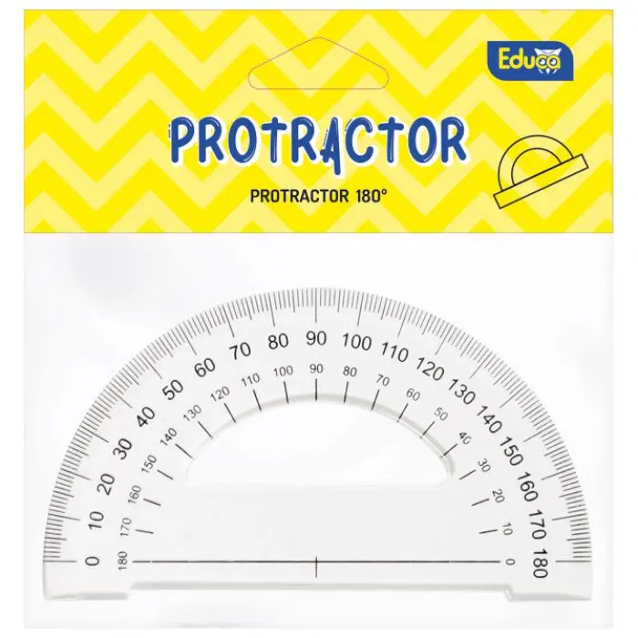 Kutomjer 9,2cm/180° Educa blister Kutomjer 9,2cm/180° Educa blister