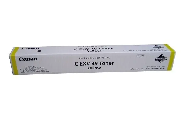 Toner CANON C-EXV49 Yellow Toner CANON C-EXV49 Yellow