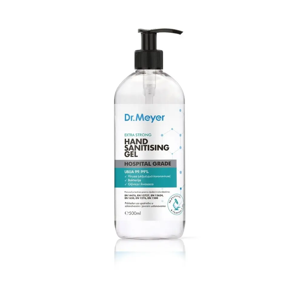 SAN. Sredstvo gel za dezinfekciju ruku 500ml Dr.Meyer pumpica