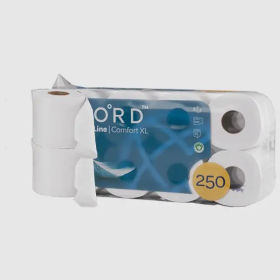 Papir toaletni u roli 3-slojni 8/1 bijeli Nord Profi Line Comfort