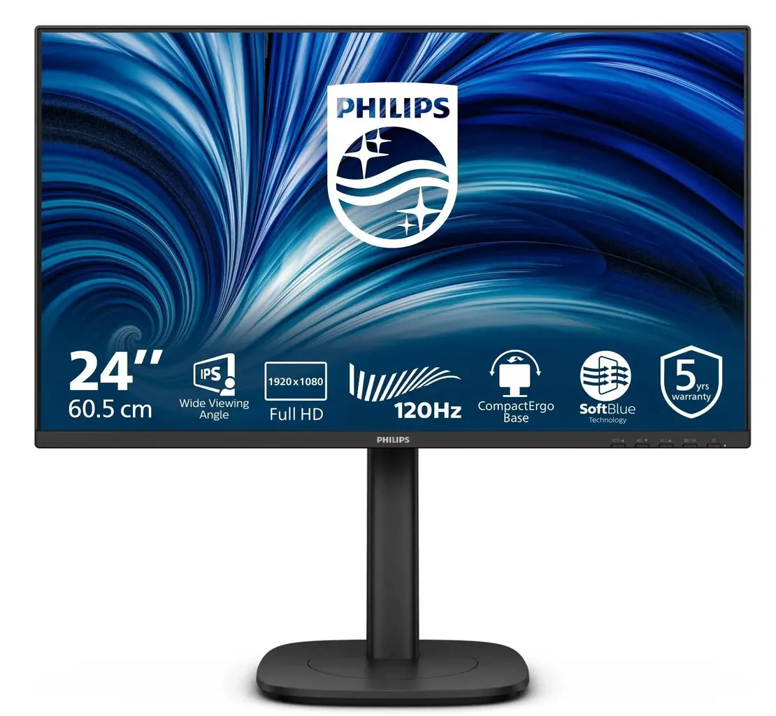 Philips 24B2N3200J 23,8", HDMI, DP, HAS, zvuč.,USB