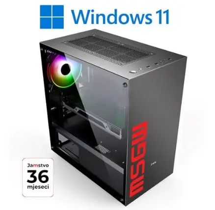 MSGW stolno računalo Gamer a373
