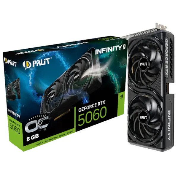 Palit GF RTX5060 Dual Infinity 2, 8GB GDDR7