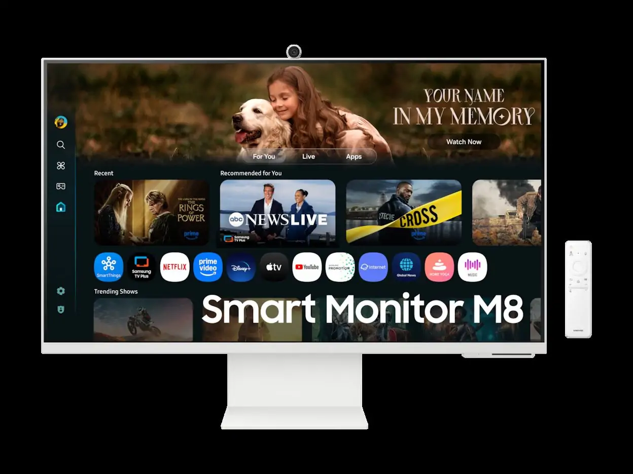 Samsung 32" LS32FM801UUXDU, UHD VA, 60Hz, cam, zvu