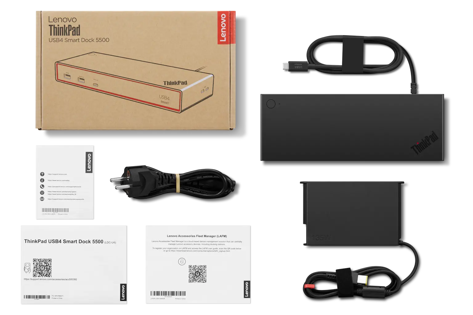 ThinkPad USB4 Smart Dock 5500 - 135W EU