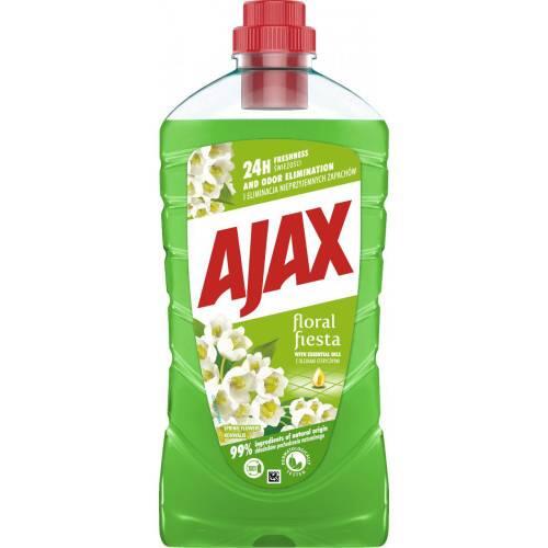SAN. Sredstvo za čišćenje podova univerzalno 1000ml Ajax Spring flowers zeleni