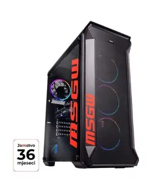 Računalo desktop MSG GAMER R5 a117
