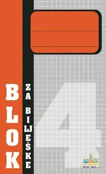 Blok za bilješke br. 4 50 listova
