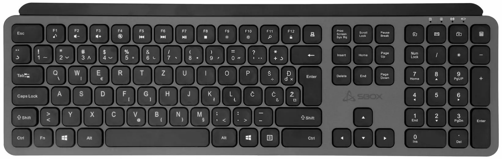 Tipkovnica SBOX WK-26 bežična