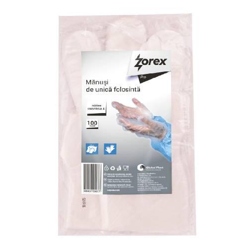 SAN. Rukavice HDPE 100/1 Zorex Pro