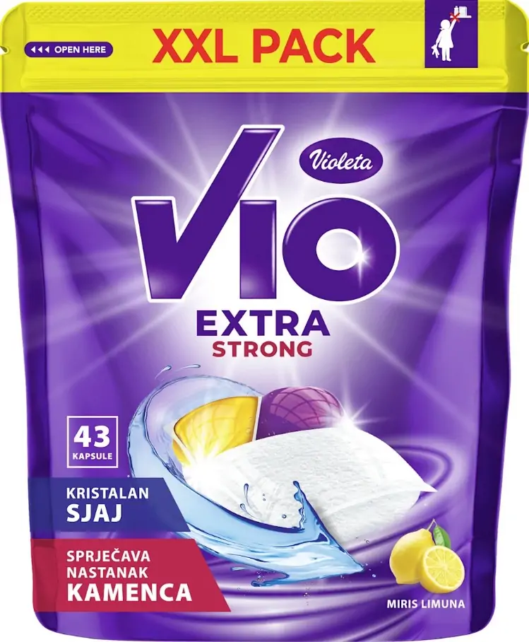 SAN. Tablete za perilicu posuđa 43/1 Violeta