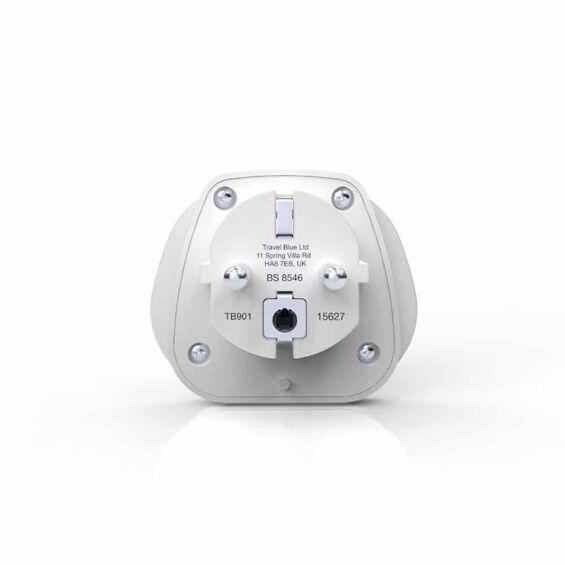 Adapter Putni TRAVEL BLUE, World to Europe 914, Bijeli