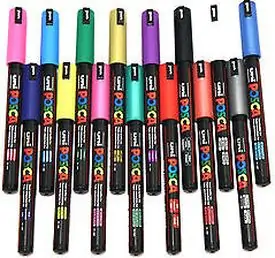 Marker permanentni Uni Posca PC-3M 0,9-1,3mm svijetlo rozi