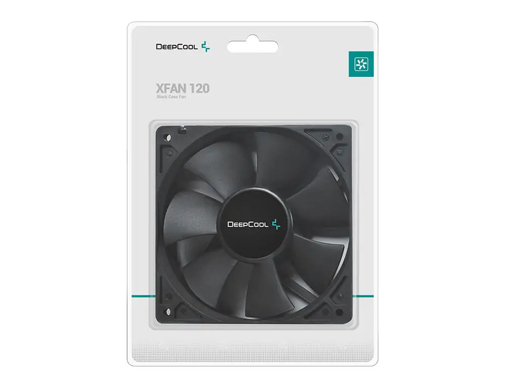 Cooler za kućište DeepCool XFAN 120, 120mm, crni