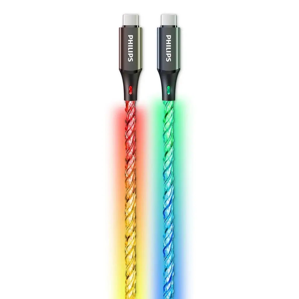 Kabel USB tip C-M<=>USB tip C-M  1m 3A Philips party