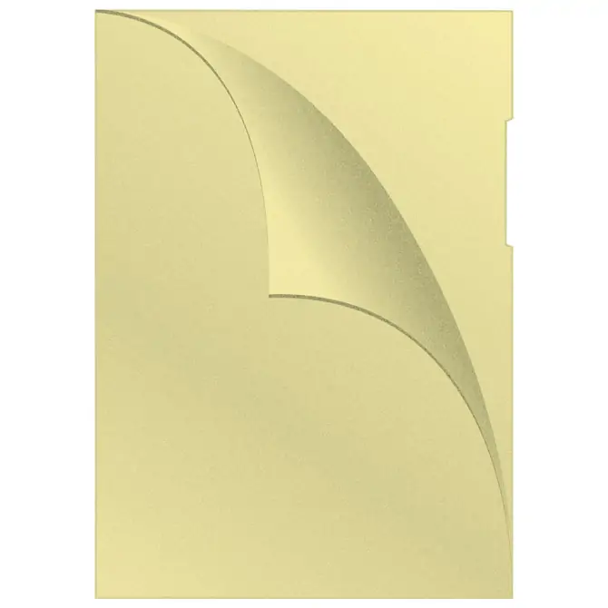 Fascikl pvc L A4 120mic Q-Connect 100/1 orange peel žuti