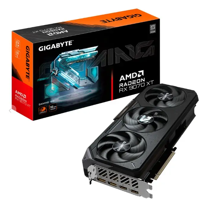 Grafička kartica GIGABYTE AMD Radeon RX 9070 XT GAMING OC, 16GB GDDR6