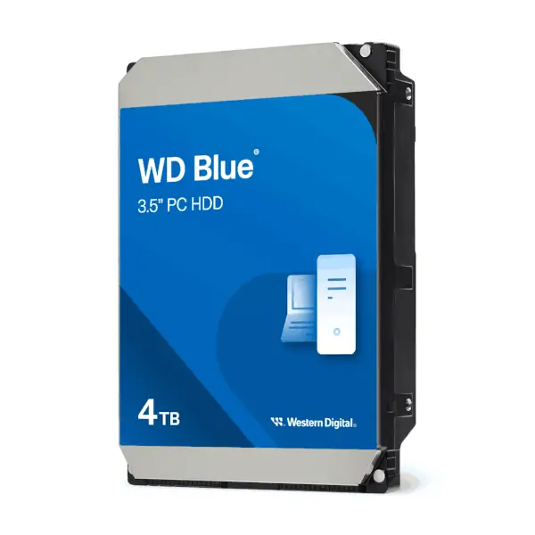 Hard disk 3.5" SATA-3  4TB WESTERN DIGITAL Blue WD40EZZX