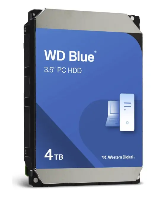 Hard disk 3.5" SATA-3  4TB WESTERN DIGITAL Blue WD40EZZX