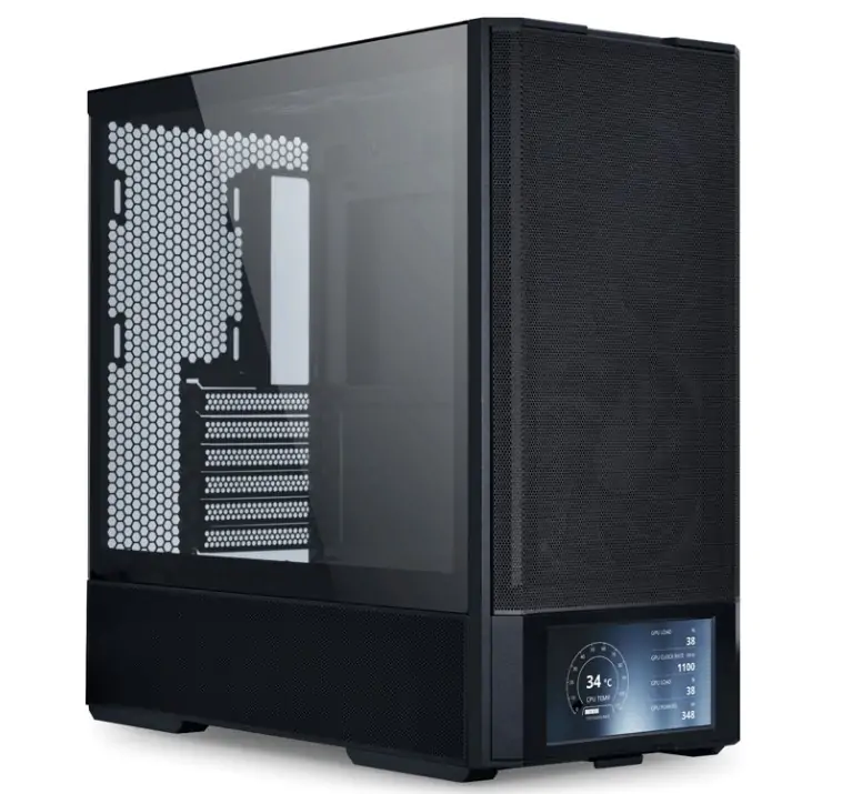 Kućište Lian Li LANCOOL 207 Digital, crno