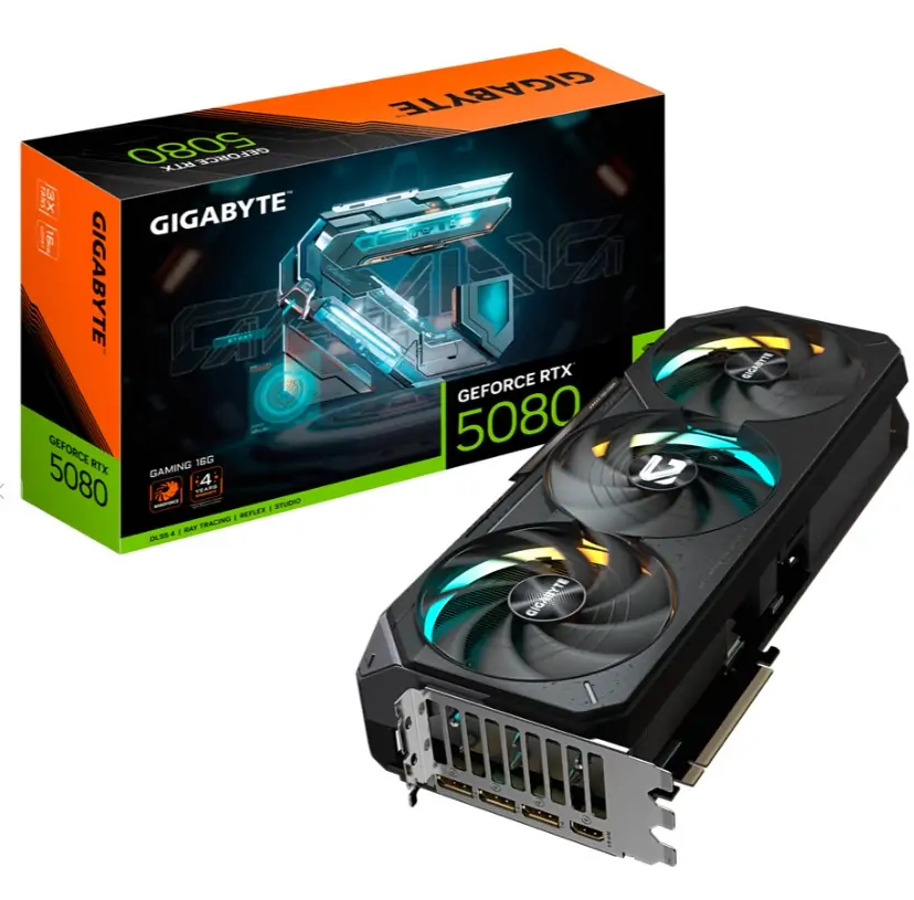 Grafička kartica GIGABYTE nVidia GeForce RTX 5080 GAMING 16G, 16GB GDDR7, 256bit, PCI-E 5.0